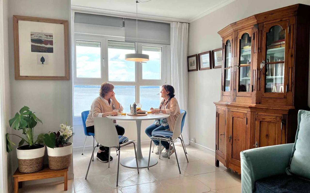 El Mirador De Playa Rodeira, Apartamento Cangas do Morrazo Exterior foto